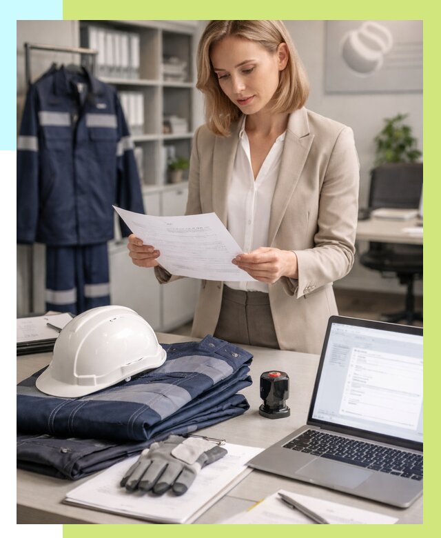 Сертификация спецодежды в Краснотурьинске от 7443 р. | Алешин-Кту