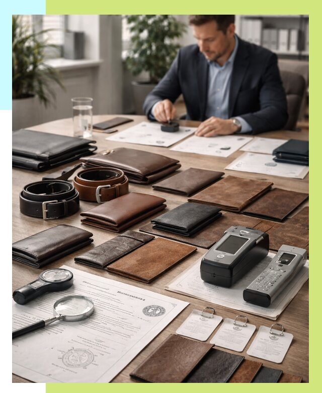 Сертификация кожаных изделий в Краснотурьинске от 12760 р. | Алешин-Кту