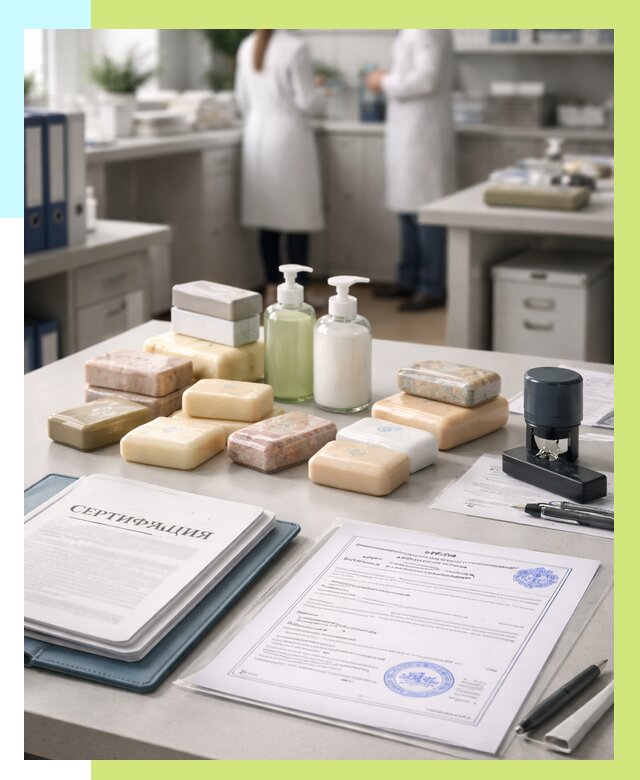 Сертификация мыла и сертификат на мыло в Краснотурьинске от 12760 | Алешин-Кту