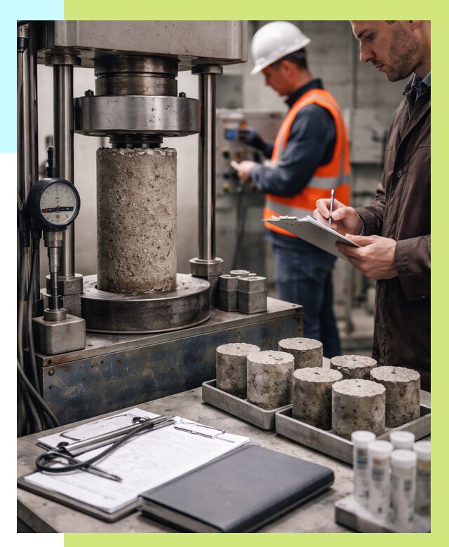 Сертификация бетона в Краснотурьинске от 31899 р. сертификат | Алешин-Кту