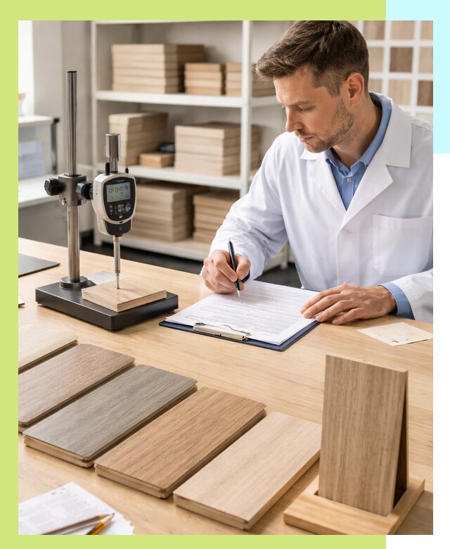Сертификация ламината с испытаниями и оформлением документов в Краснотурьинске