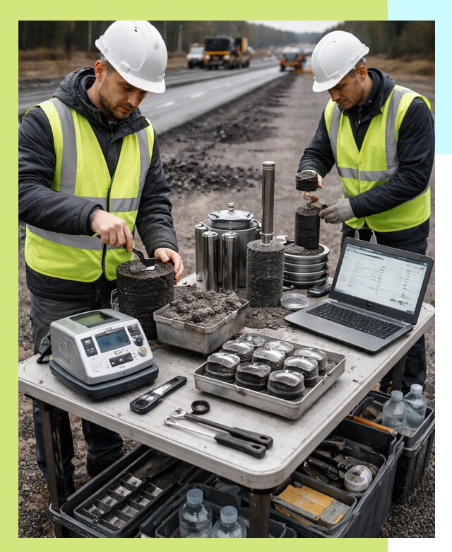 Сертификация асфальта: испытания и подтверждение в Краснотурьинске