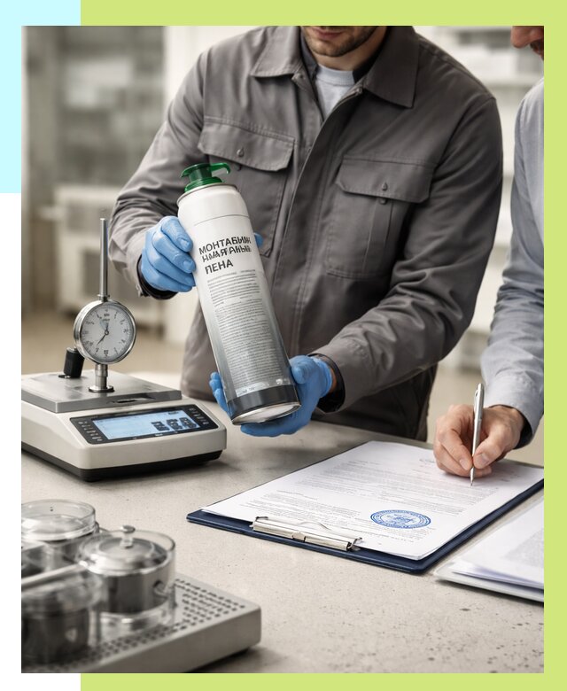 Сертификация монтажной пены в Краснотурьинске от 15950 р. | Алешин-Кту