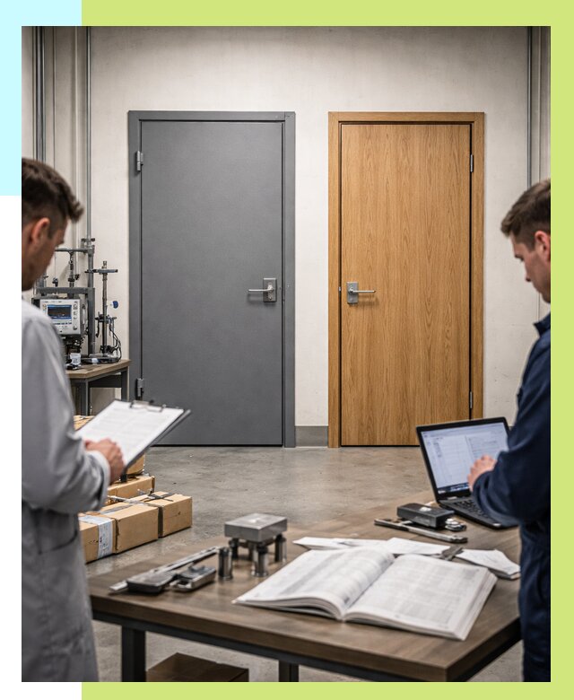 Сертификация дверей в Краснотурьинске от 8506 р. под ключ | Алешин-Кту