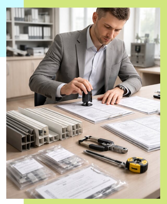 Сертификация ПВХ продукции в Краснотурьинске от 9038 р., Алешин-Кту