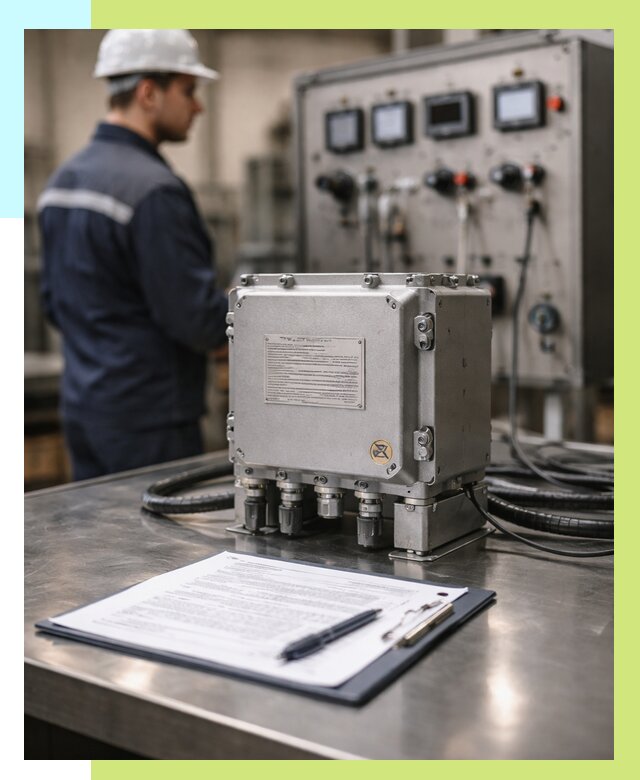 Сертификация взрывозащищенного оборудования в Краснотурьинске от 37216 р. | Алешин-Кту