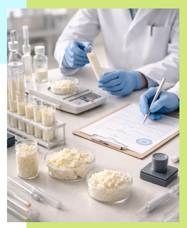 Сертификация творога в Краснотурьинске от 12760 р. под ключ | Алешин-Кту