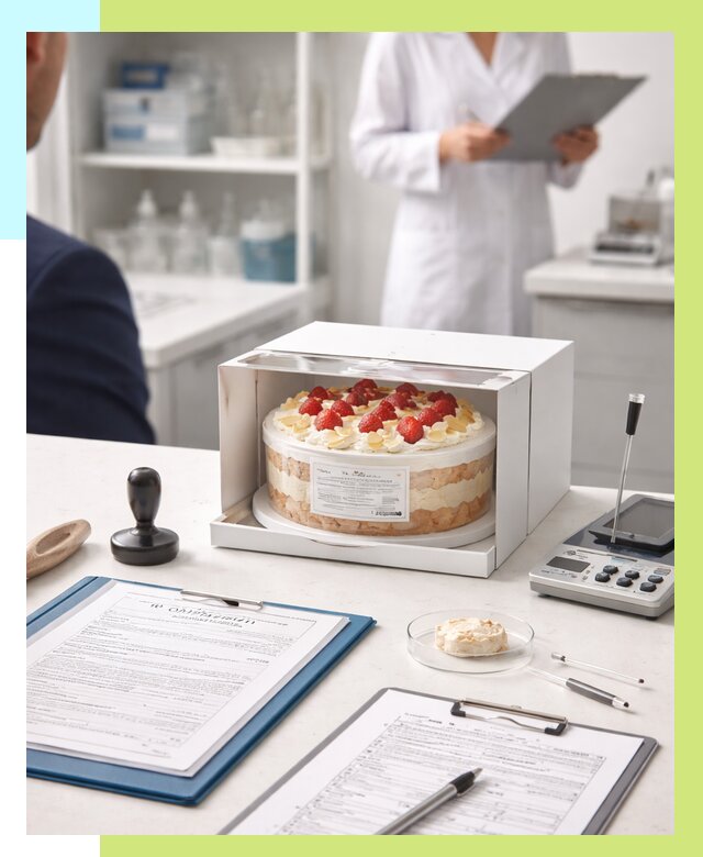 Сертификация тортов в Краснотурьинске от 9570 р. заказать | Алешин-Кту