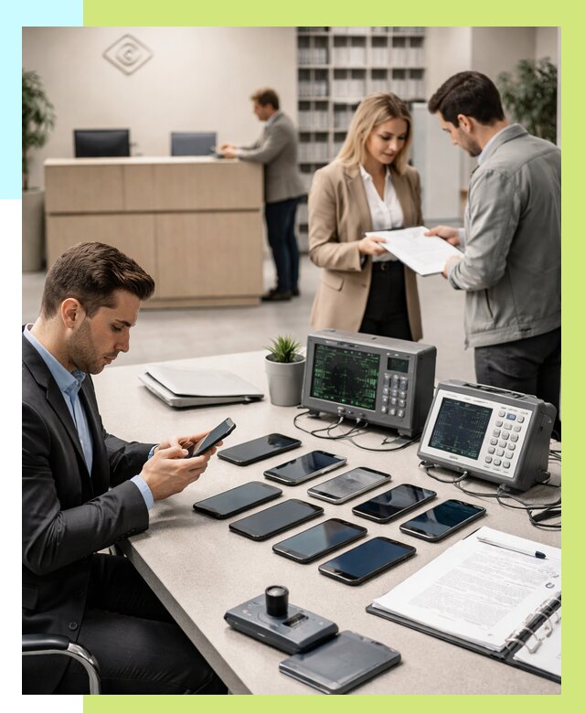 Сертификация телефонов в Краснотурьинске от 26583 р. под ключ | Алешин-Кту