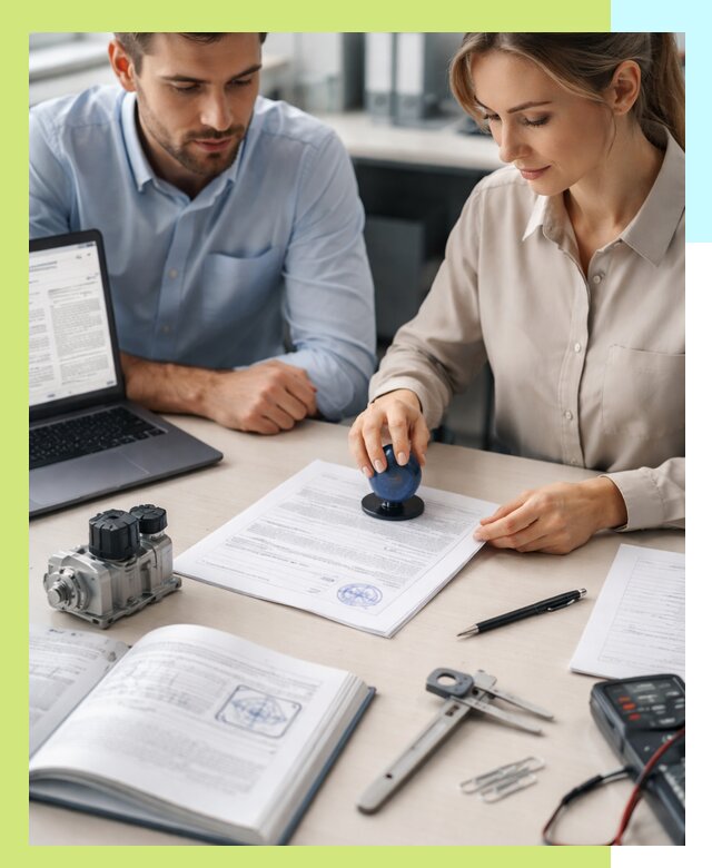 Выдача паспорта изделия и техническая экспертиза продукции в Краснотурьинске