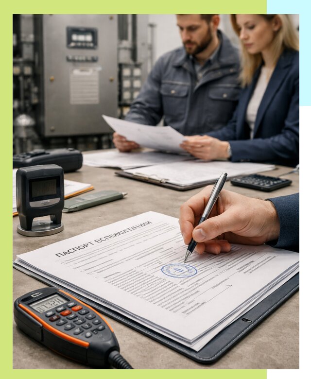 Оформление паспорта эксплуатации оборудования в Краснотурьинске