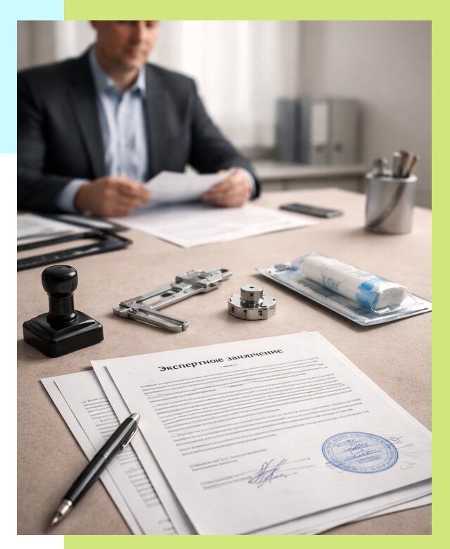Экспертное заключение на продукцию в Краснотурьинске от 9038 р. | Алешин-Кту