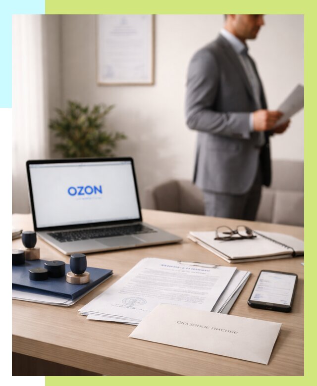 Отказное письмо для Ozon в Краснотурьинске от 3722 р. | Алешин-Кту