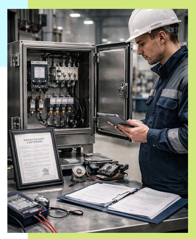 Сертификат взрывозащиты в Краснотурьинске от 47849 р. | Алешин-Кту