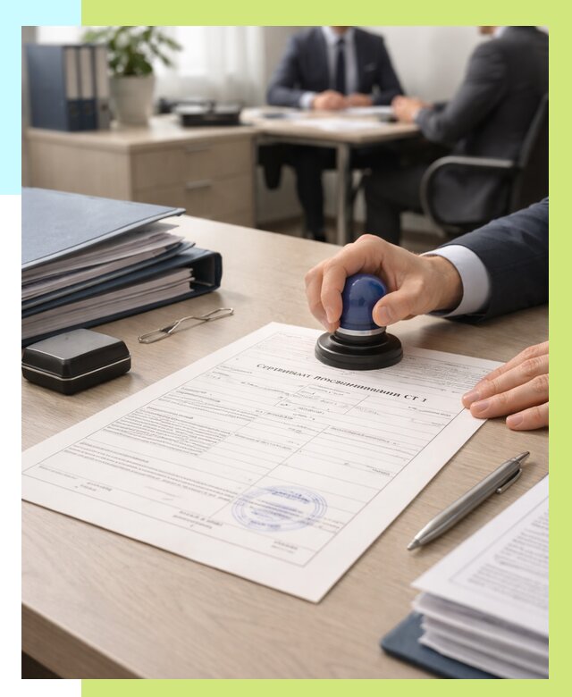 Сертификат происхождения СТ 1 в Краснотурьинске от 4785 р. | Алешин-Кту