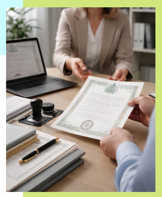 Халяль сертификат в Краснотурьинске, получить от 15950 р. | Алешин-Кту