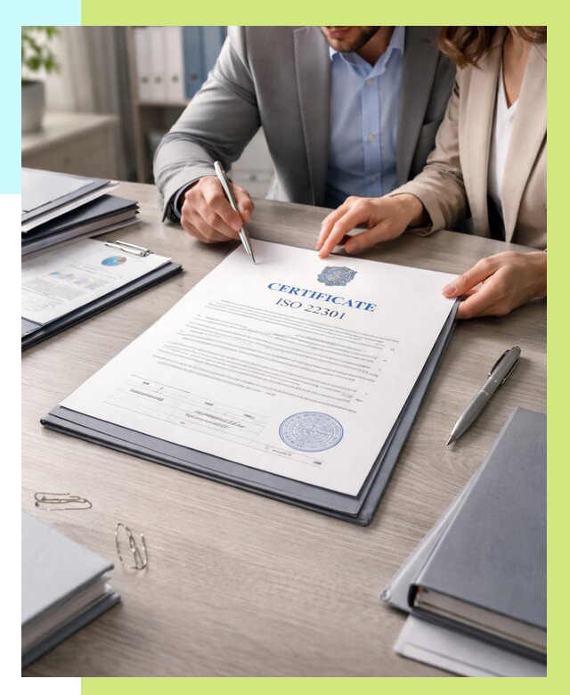 Сертификат ISO 22301 в Краснотурьинске от 47849 р. | Алешин-Кту срочно