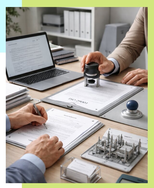 Сертификат ISO 29001 в Краснотурьинске под ключ от 79748 р. | Алешин-Кту