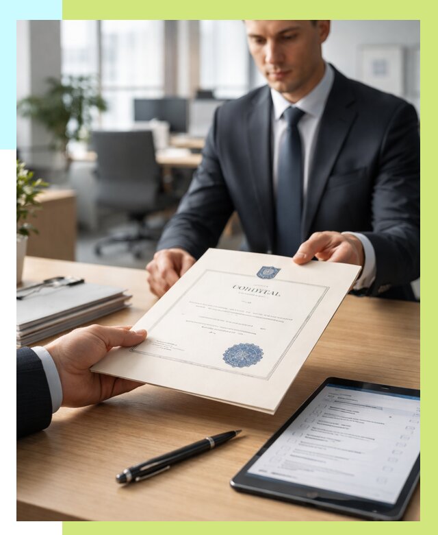 Сертификат ISO 30301 в Краснотурьинске от 37216 р. | Алешин-Кту - под ключ