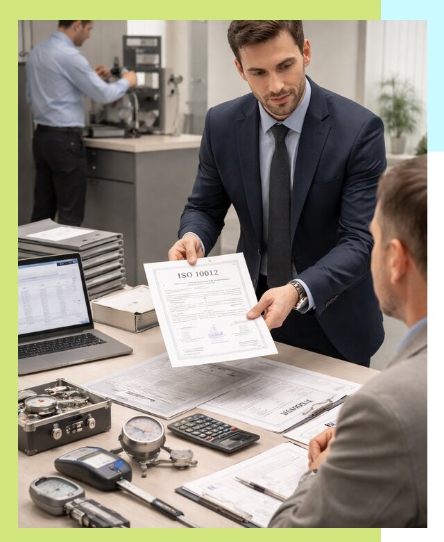 Выдача сертификата ISO 10012 по требованиям метрологии в Краснотурьинске