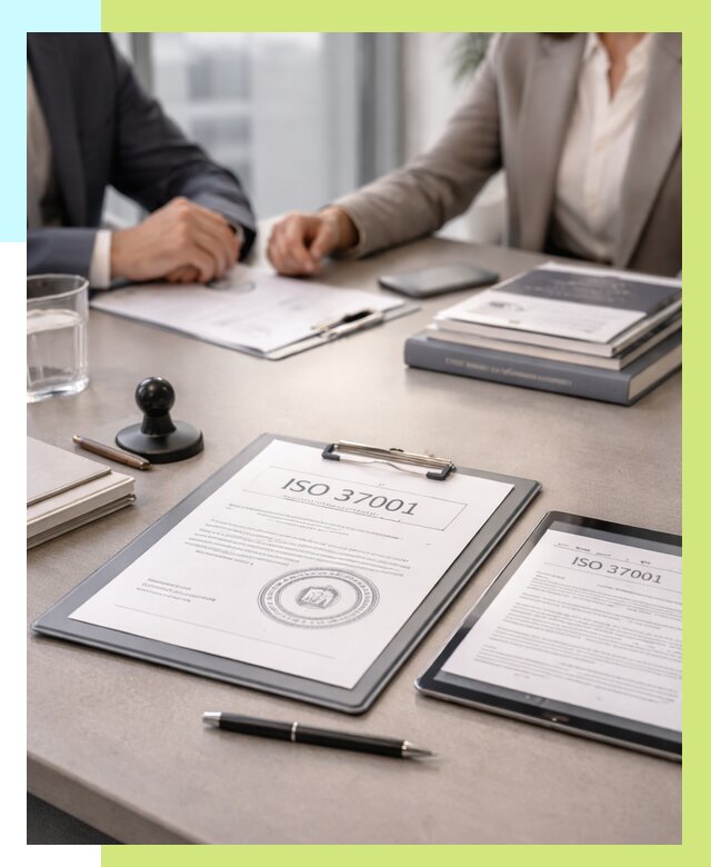 Сертификат ISO 37001 в Краснотурьинске оформить от 127596 р. Алешин-Кту